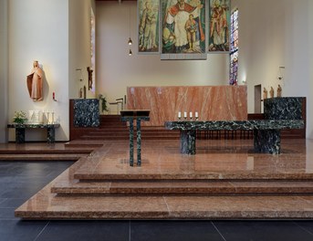 Parish Church St. Gebhard - altar and ambo