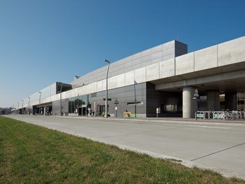 U2 Underground  Station Aspern - view from northeast