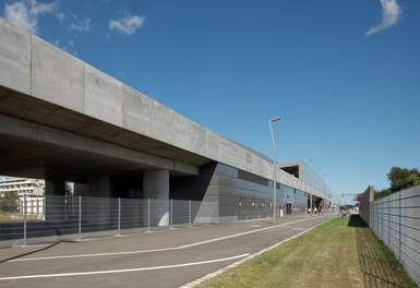 U2 Underground  Station Aspern - view from southeast