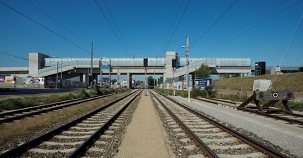 U2 Underground  Station Donaumarina - general view