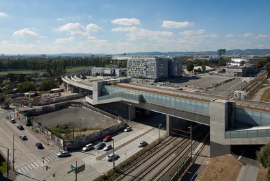 U2 Underground  Station Donaumarina - urban-planning context