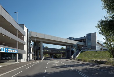 U2 Underground  Station Donaustadtbrücke - view from street