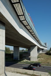 U2 Underground  Station Donaustadtbrücke - detail
