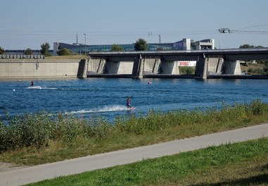 U2 Underground  Station Donaustadtbrücke - view from southwest