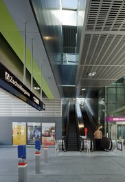 U2 Underground  Station Hardeggstrasse - ascent to platforms