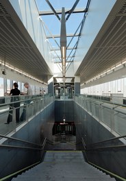 U2 Underground  Station Hardeggstrasse - staircase