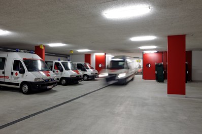 Social Center Schützengarten - underground parking
