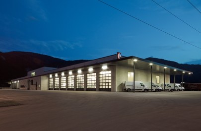 Truckservice Berger - general view at night