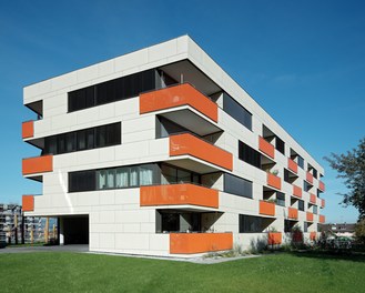 Housing Estate Garnmarkt - view from southeast