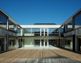 Social Center Klosterreben - courtyard