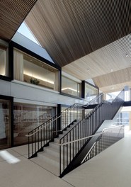 Social Center Klosterreben - lobby with staircase