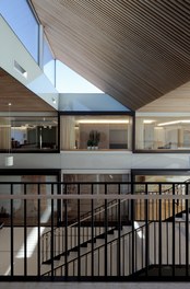 Social Center Klosterreben - lobby with staircase