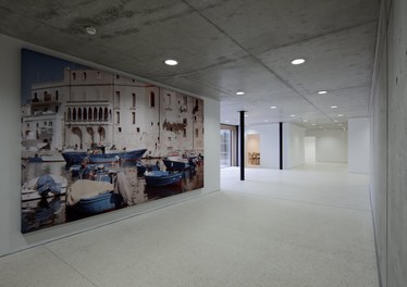Social Center Klosterreben - basement with artwork