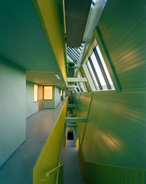 Housing Complex am Mühlgrund - atrium staircase