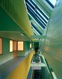 Housing Complex am Mühlgrund - atrium with plantings