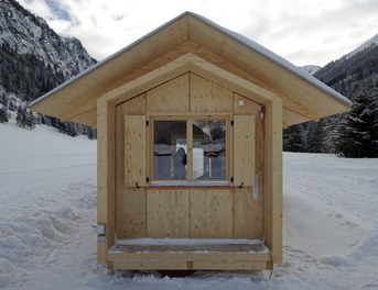 Valüna Lopp - Cabin for Cross-Country Skiers - north facade