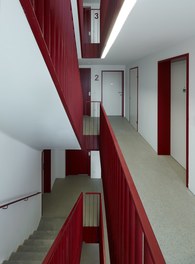Housing Estate Max Hallerstrasse - staircase