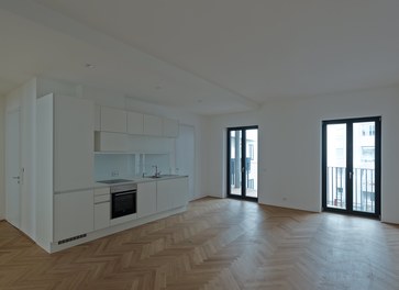 Conversion Heumühlgasse - living-dining room