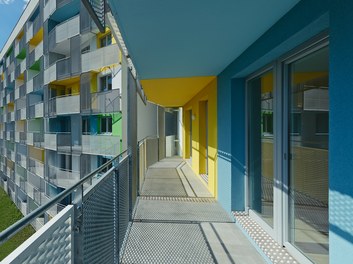 Housing Complex Senekowitschgasse - terrace