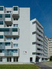Housing Complex Senekowitschgasse - detail of facade