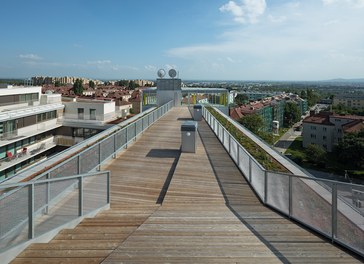 Housing Complex Raxstrasse - rooftop terrace