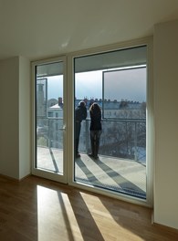 Housing Complex Raxstrasse - view from living room