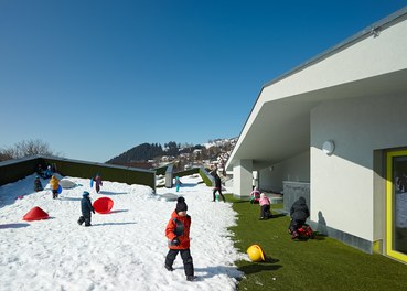 Kindergarten Ybbsitz - roof top garden