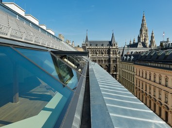 Attic Conversion Stadiongasse - view to Rathaus