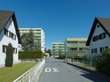 Housing Estate Rheinstrasse West - urban-planning context
