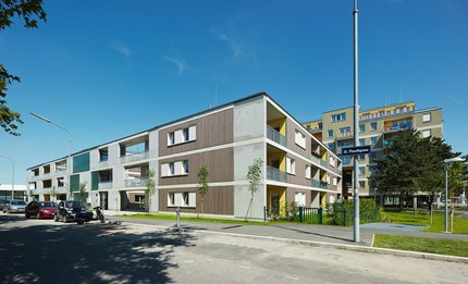 Housing Estate Wagramerstrasse - general view