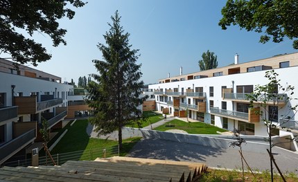 Housing Estate Breitenfurterstrasse - courtyard