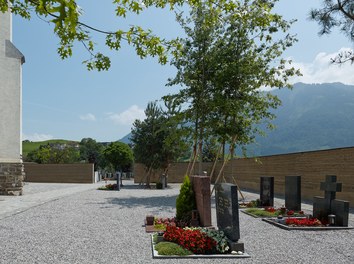 Cemetery Eschen - view from west