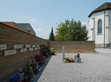 Cemetery Eschen - view from east