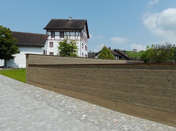 Cemetery Eschen - view from southwest