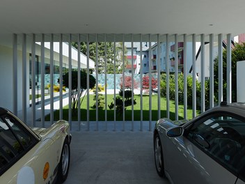 Residence L - view from carport