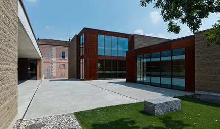Agricultural College Mezzana - courtyard