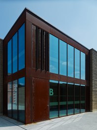 Agricultural College Mezzana - detail of facade