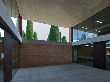Agricultural College Mezzana - courtyard