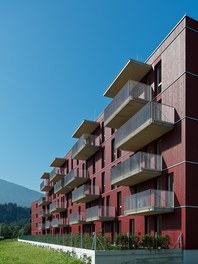 Housing Estate and Kindergarten Steinbockallee - detail of facade