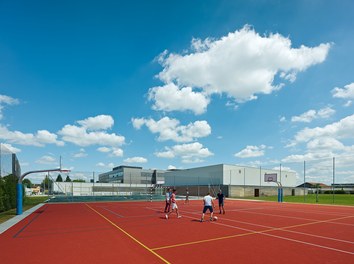 Bundesschulzentrum Ried - view from sports ground