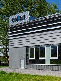 Collini Production Hall - detail of facade