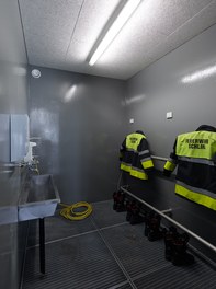 Fire Department Schlins - washing room