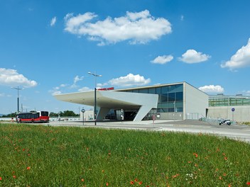 U2 Underground  Station Aspern Nord - view from southeast