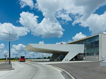 U2 Underground  Station Aspern Nord - view from southeast