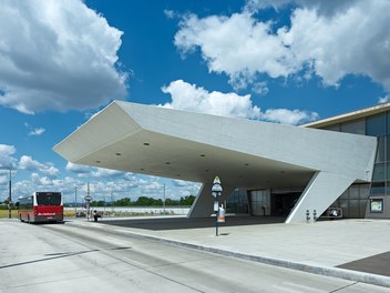 U2 Underground  Station Aspern Nord - view from southeast