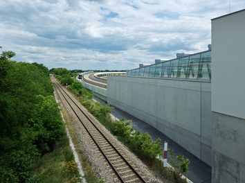 U2 Underground  Station Aspern Nord - tracks