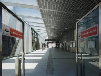 U2 Underground  Station Aspern Nord - entrance