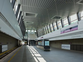 U2 Underground  Station Aspern Nord - platform