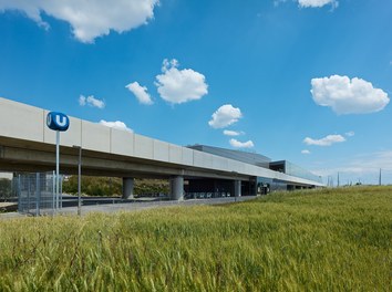 U2 Underground  Station Hausfeldstrasse - view from southwest