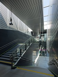 U2 Underground  Station Hausfeldstrasse - staircase